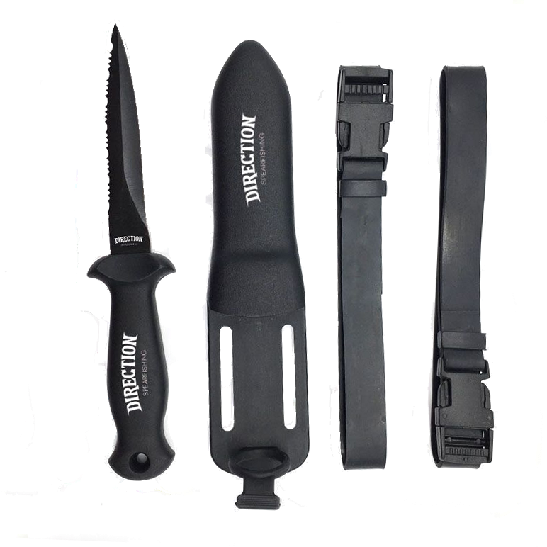 402SS Blades Hard Durable Plastic Sheath dive knife Direction